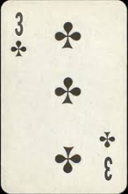 Image result for Three Of Clubs