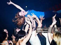 Image result for crowd-surfing