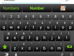 Image result for android keyboard number row
