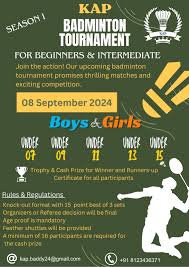 Image result for Beginners and Intermediate Badminton