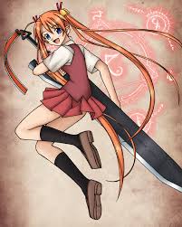 CG: Asuna Kagurazaka by ~blackladybinary on deviantART - CG__Asuna_Kagurazaka_by_blackladybinary