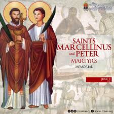 Image result for Saints Marcellinus and Peter