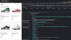 Scraping product data from Nike.com – Trickster Dev