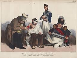 Image result for riot scene by honore-daumier