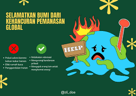 Image result for pemanasan global