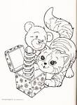 Lisa Frank coloring page