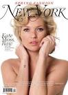It's Kate Moss, covering the