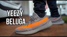 Adidas Yeezy Boost 350 V2 Beluga Reflective Review & on foot - YouTube
