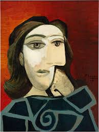 Image result for Pablo Picasso, Portrait of Dora Maar