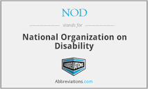 What does NOD stand for?