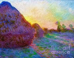 Image result for Monet haystacks