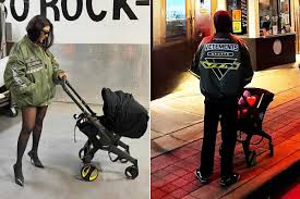 Image result for Orbit Stroller Kourtney Kardashian and Mason Dash Disick