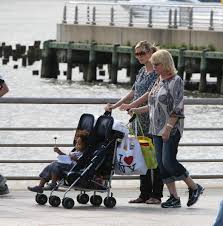 Image result for Maclaren Twin Triumph Heidi Klum