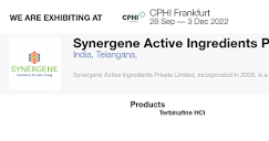 Synergene Active Ingredients Private Limited