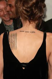 Angelina Jolie Tattoofghbgg