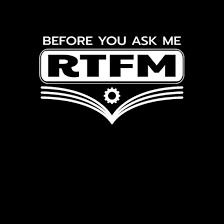 Image result for RTFM