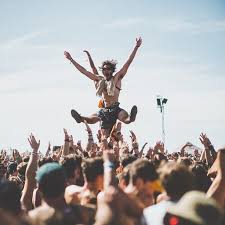 Image result for crowd-surfing
