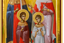 Image result for Sfinţii Marius, Marta, Audifaciu şi Abacus