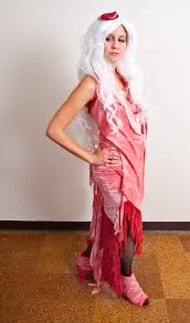 Image result for lady gaga meat dress