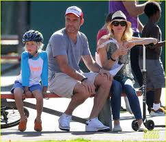 Image result for Maclaren Techno XT Naomi Watts and Liev Schreiber taking a stroll with son, Sasha