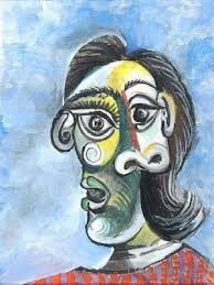Image result for Pablo Picasso, Portrait of Dora Maar