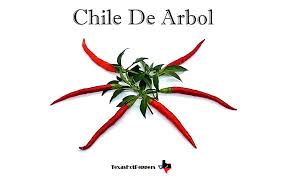 Afbeeldingsresultaat voor chile de arbol hot pepper