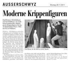 Medienberichte - Holzbildhauer und Steinbildhauer Paul Widmer ... - Paul+Widmer+Bildhauer