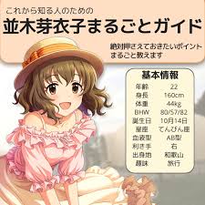 「並木芽衣子」の画像検索結果