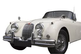 Image result for Old English White 1955 Jaguar