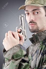 Image result for Studio shot with weapon