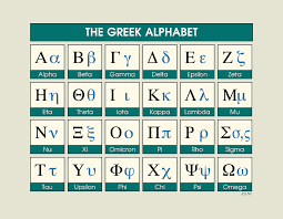 Image result for greek alphabet