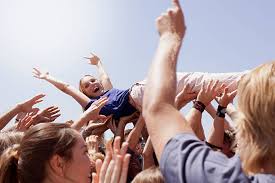 Image result for crowd-surfing