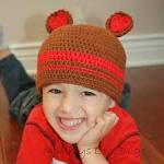 I Love You Beary Much Bear Heart Crochet Hat - Newborn through 4T Sizes ... - il_fullxfull.302601077