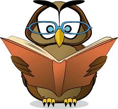 owl w/ book