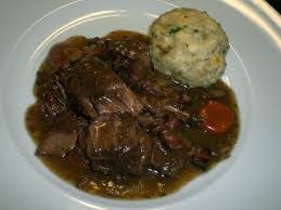 Image result for sauerbraten semmelknödel