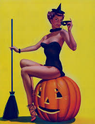 Bill Layne's pinup witch, 1966 | Sexy Witch