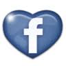 facebook heart