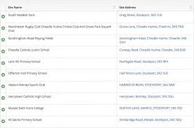 Image result for Grove Park Squash Club, Cheadle Hulme, Cheshire