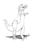 Dibujos para colorear de Tiranosaurios Dibujo de tiranosaurio rex ...