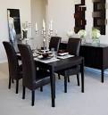 Inspirational Romantic Black And White Dining Room | Modern ...