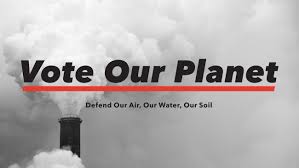 Patagonia Vote Our Planet ad