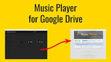 How to setup Music Player for Google Drive - YouTube