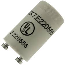 Image result for fluorescent bulb starter