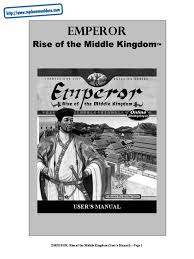 Image result for emperor rise of the middle kingdom