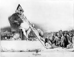 Image result for riot scene by honore-daumier