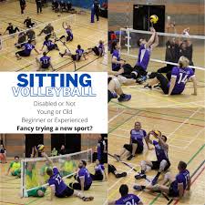 Image result for Nottingham Rockets Sitting Volleyball