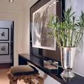 Black Lacquer Console Table- Contemporary - entrance/foyer - Paul ...