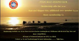 Image result for Fylde Boat Angling Club