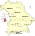 Bavaria Map and Travel Information - Map of Bavaria