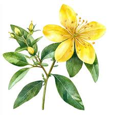 Attēlu rezultāti vaicājumam “Hypericum perforatum flower”